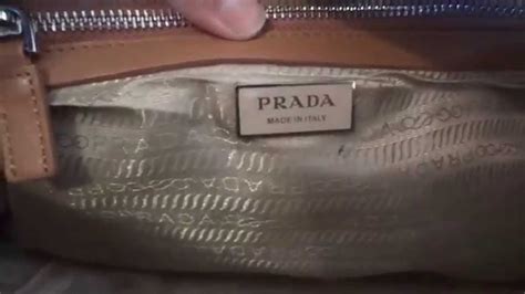 how can you tell a fake from real prada purse|identify prada purses.